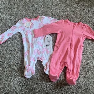 Newborn Girl Sleepers